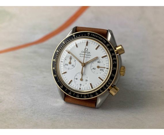 OMEGA SPEEDMASTER REDUCED 1988 Automatic vintage chronograph watch Ref. ST 175.0032 Cal. 1140 *** BEAUTIFUL ***