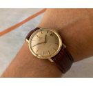 OMEGA GENÈVE 1968 Reloj suizo vintage automático ORO MACIZO 18K 0.750 Cal. 565 Ref. 162.003 *** PRECIOSO ***