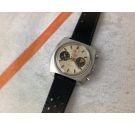 NIVADA GRENCHEN TARAVANA Reloj vintage suizo cronógrafo de cuerda Cal. Landeron 187 *** CALENDARIO A LAS 12 ***