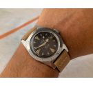 JUPEX MONARCH-SEA Vintage swiss automatic watch DIVER 15 ATMOSPHERES Cal. ETA 2452 LOLLIPOP BROAD ARROW *** CHOCOLATE DIAL ***