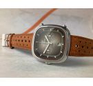 HEUER SILVERSTONE Reloj Cronógrafo Vintage suizo automático Cal. 12 Ref. 110.313 COLECCIONISTAS *** FUMÉ DIAL ***