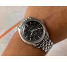 ETERNA-MATIC KONTIKI 20 Vintage swiss automatic watch Cal. 1489K Ref. 130FTT Screw-down crown LARGE DIAMETER *** BLACK DIAL ***
