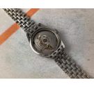 ETERNA-MATIC KONTIKI 20 Vintage swiss automatic watch Cal. 1489K Ref. 130FTT Screw-down crown LARGE DIAMETER *** BLACK DIAL ***