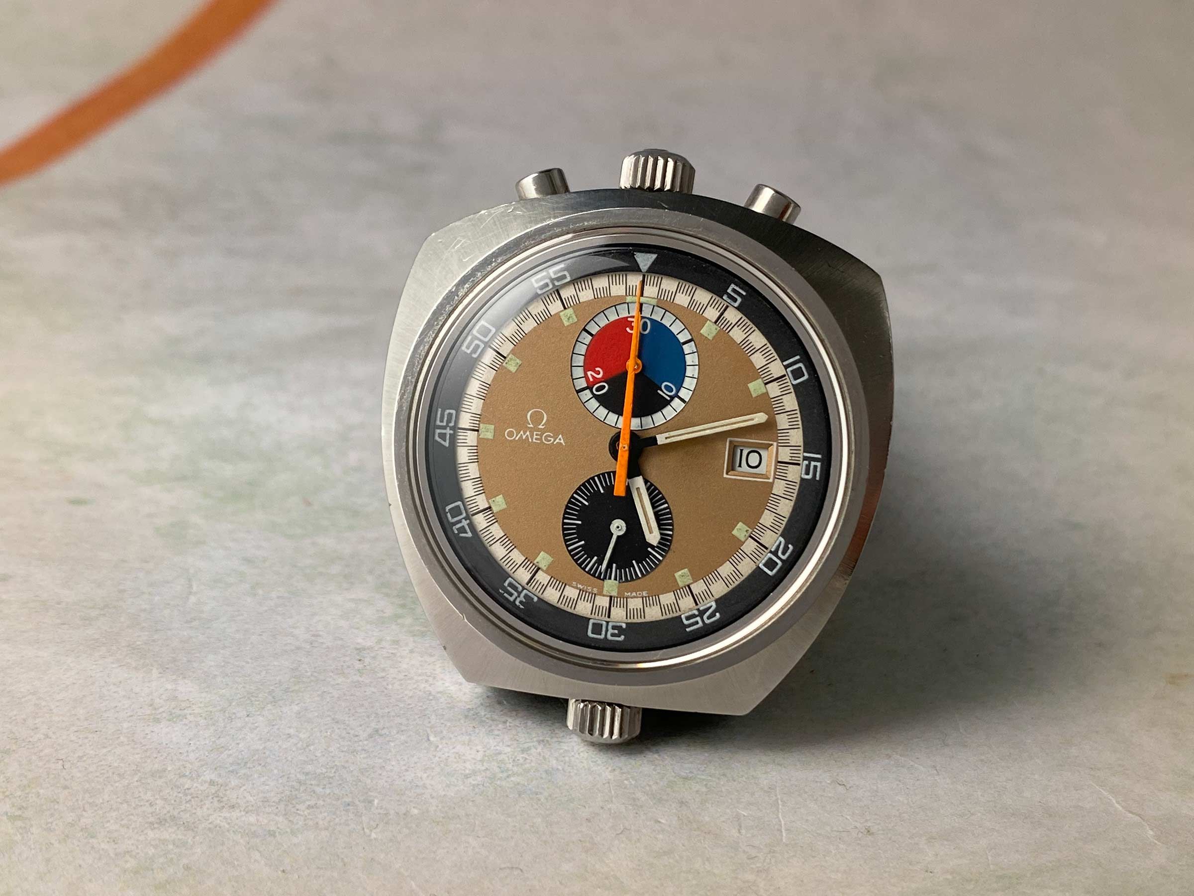 OMEGA SEAMASTER BULLHEAD 1969 Cal. 930 Reloj Chronograph swiss