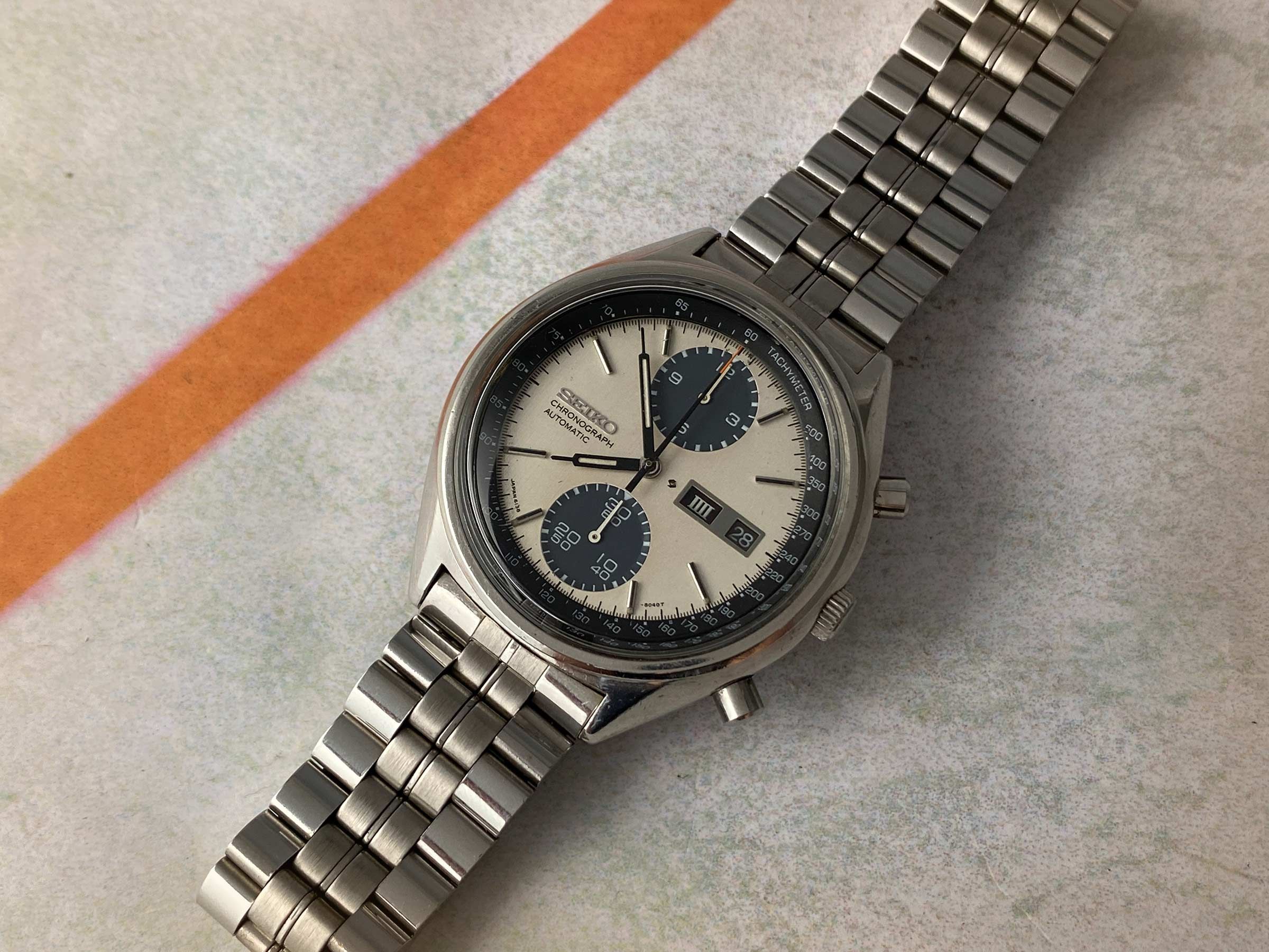 SEIKO PANDA Vintage automatic chronograph watch 1977 Cal. 6138B Ref.  6138-8020 ALL ORIGINAL *** SPECTACULAR CONDITION *** Seiko Vintage watches  - Watches83