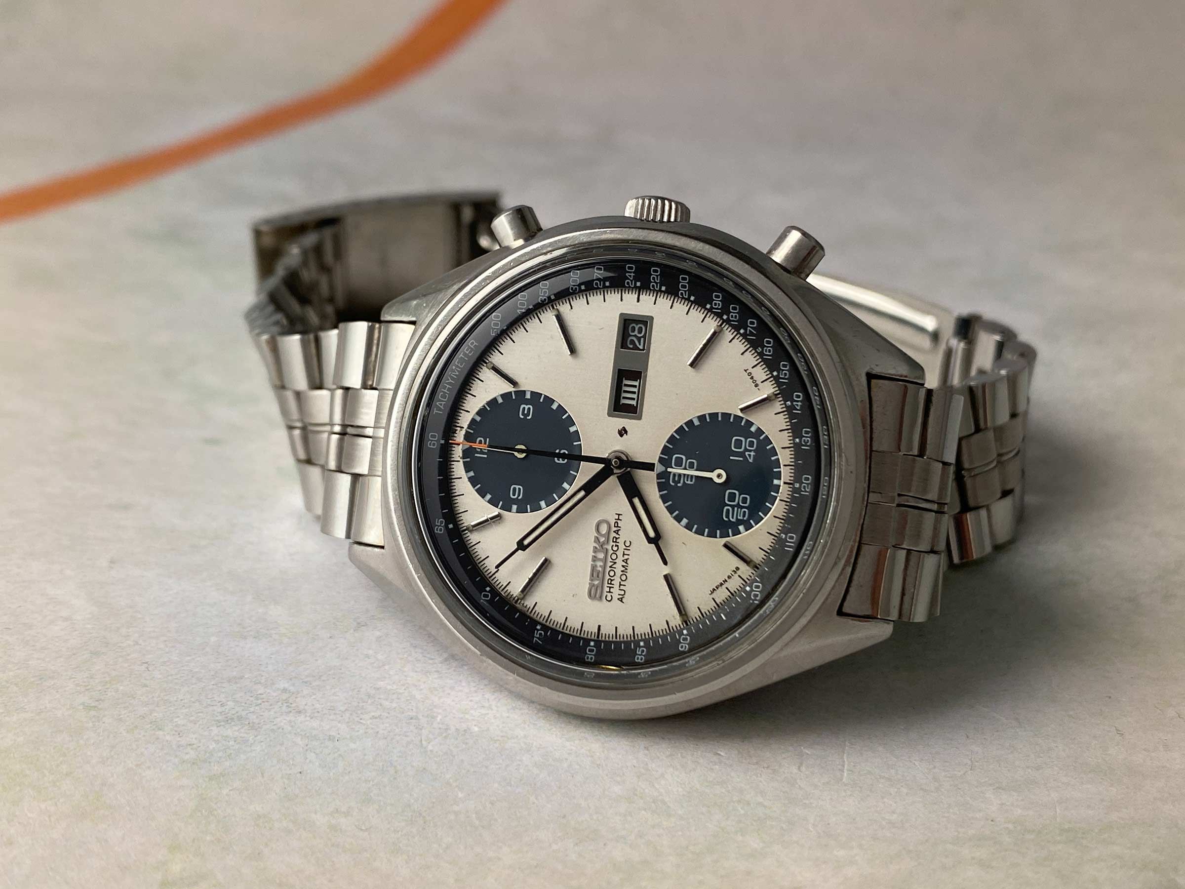 SEIKO PANDA Vintage automatic chronograph watch 1977 Cal. 6138B Ref. 6138- 8020 ALL ORIGINAL *** SPECTACULAR CONDITION *** Seiko Vintage watches -  Watches83