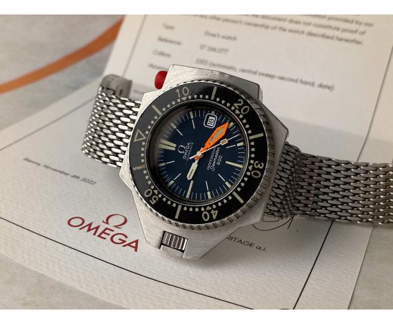 OMEGA SEAMASTER 600 PLOPROF Vintage swiss automatic DIVER watch 1972 Cal. 1002 Ref. ST 166.077 *** STUNNING CONDITION ***