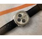 HERMO Reloj vintage suizo cronógrafo de cuerda Cal. Valjoux 72 Ref. 4072 ESTILO CAMARO *** PANDA DIAL ***