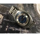 Vintage swiss watch Zodiac automatic SST 36000 Blue dial