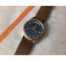 TUDOR OYSTER PRINCE DATE DAY "JUMBO" 1969-70 Vintage Swiss automatic watch 38 mm Ref. 7019/3 Cal. AS 1895 *** BLUE ***