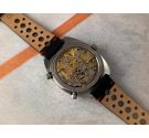HEUER AUTAVIA Reloj Cronógrafo Vintage suizo automático Calibre 12 Ref. 11630 *** PRECIOSO ***