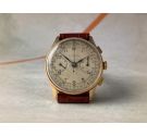 CONTY Reloj cronógrafo suizo vintage de cuerda Cal. Landeron 39 Solid gold 18K 0,750 *** GIGANTE ***