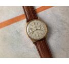 CHRONOGRAPHE SUISSE Reloj cronógrafo suizo vintage de cuerda Cal. Landeron 55 ORO MACIZO 18K / 0,750 *** GRAN DIÁMETRO ***