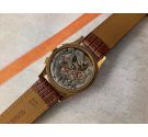 CHRONOGRAPHE SUISSE Vintage Swiss hand winding chronograph watch Cal. Landeron 55 SOLID GOLD 18K / 0.750 *** OVERSIZE ***