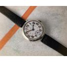 OMEGA MILITAR WW1 1914 Reloj suizo antiguo de cuerda TRENCH WATCH Ref. 9846 Dial Porcelana *** JUMBO ***
