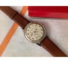 MOVADO TRIPLE CALENDAR Ref. 14806 Reloj antiguo suizo de cuerda Cal. 470 IMPRESIONANTE PATINA *** JUMBO ***