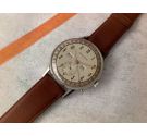 MOVADO TRIPLE CALENDAR Ref. 14806 Reloj antiguo suizo de cuerda Cal. 470 IMPRESIONANTE PATINA *** JUMBO ***