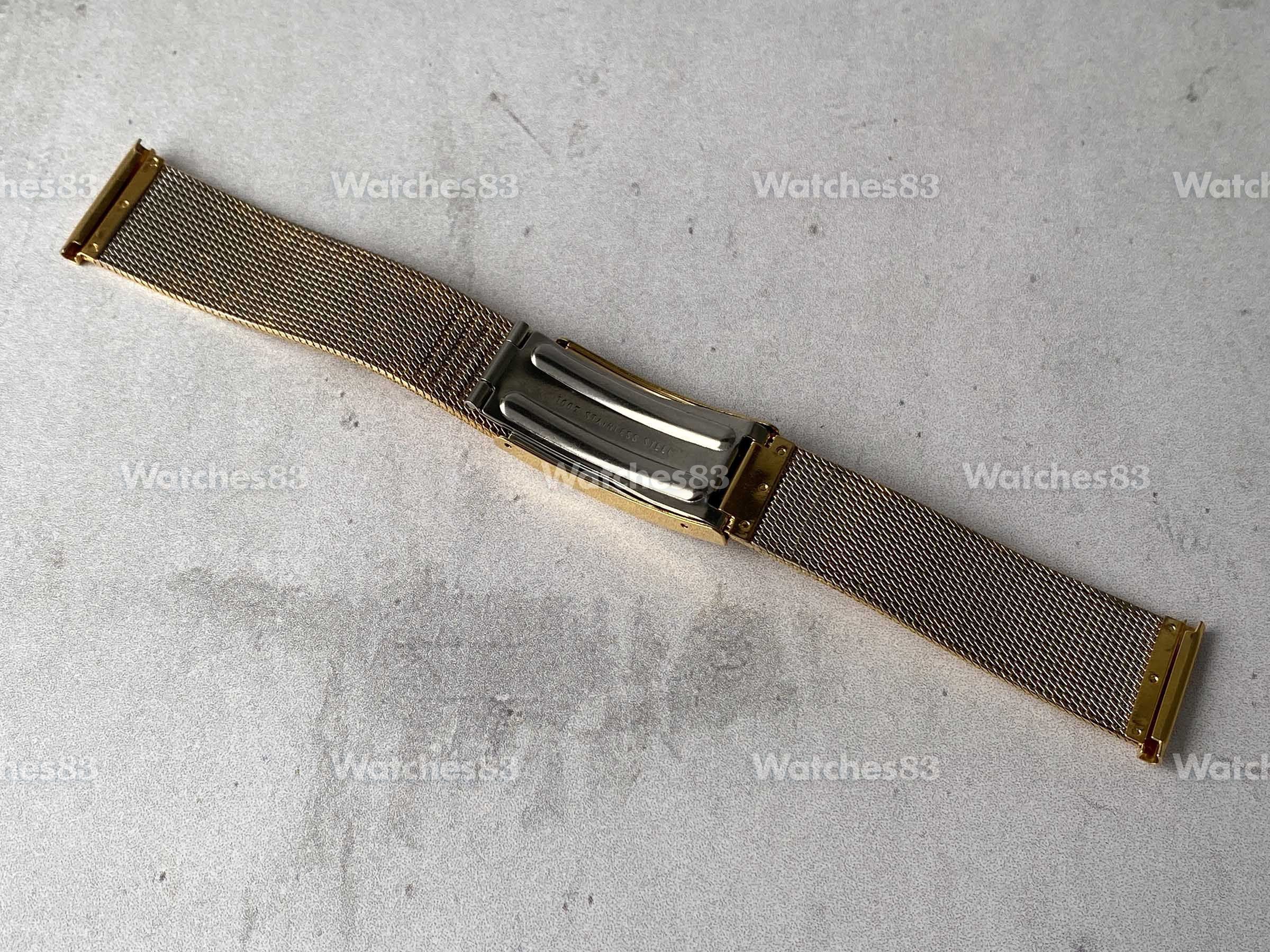 Junghans | Max Bill Mesh Milanese Bracelet | Satin Stainless Steel 18mm