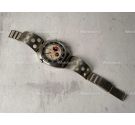 BRAZALETE RALLYE ANCHO CON PERFORACIONES Correa de reloj vintage de acero inoxidable *** 22 mm ***