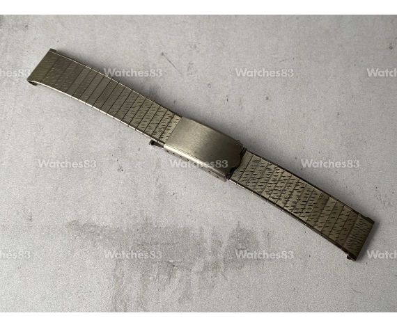 POLEROUTER STYLE FLEXIBLE BRACELET Vintage Stainless Steel Watch Strap *** 18 mm ***