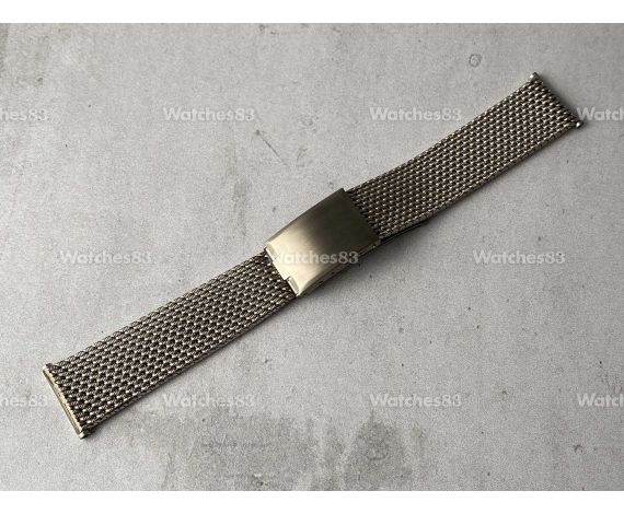 ROUGH MILANESE MESH BRACELET Vintage Stainless Steel Watch Strap *** 20 mm ***
