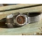 UNIVERSAL GENEVE POLEROUTER 1961 TROPICALIZED automatic vintage swiss watch Ref. 20368/1 Cal. 218-9 *** CHOCOLATE ***