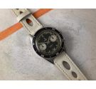 YEMA DAYTONA Vintage chronograph hand winding watch REVERSE PANDA 10 ATMOSPHERES Cal. Valjoux 7734 *** SPECTACULAR ***