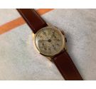 RAVIS Reloj cronógrafo suizo vintage de cuerda 18K 0.750 Solid gold Cal. Landeron 48 *** PRECIOSO ***