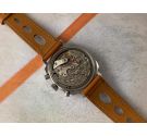 N.O.S. VALGINE Reloj vintage suizo cronógrafo de cuerda Cal. Valjoux 72 Ref. 4072 ESTILO CAMARO *** NUEVO DE ANTIGUO STOCK ***