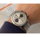YEMA Vintage chronograph hand winding watch Cal. Valjoux 7730 *** PANDA DIAL ***