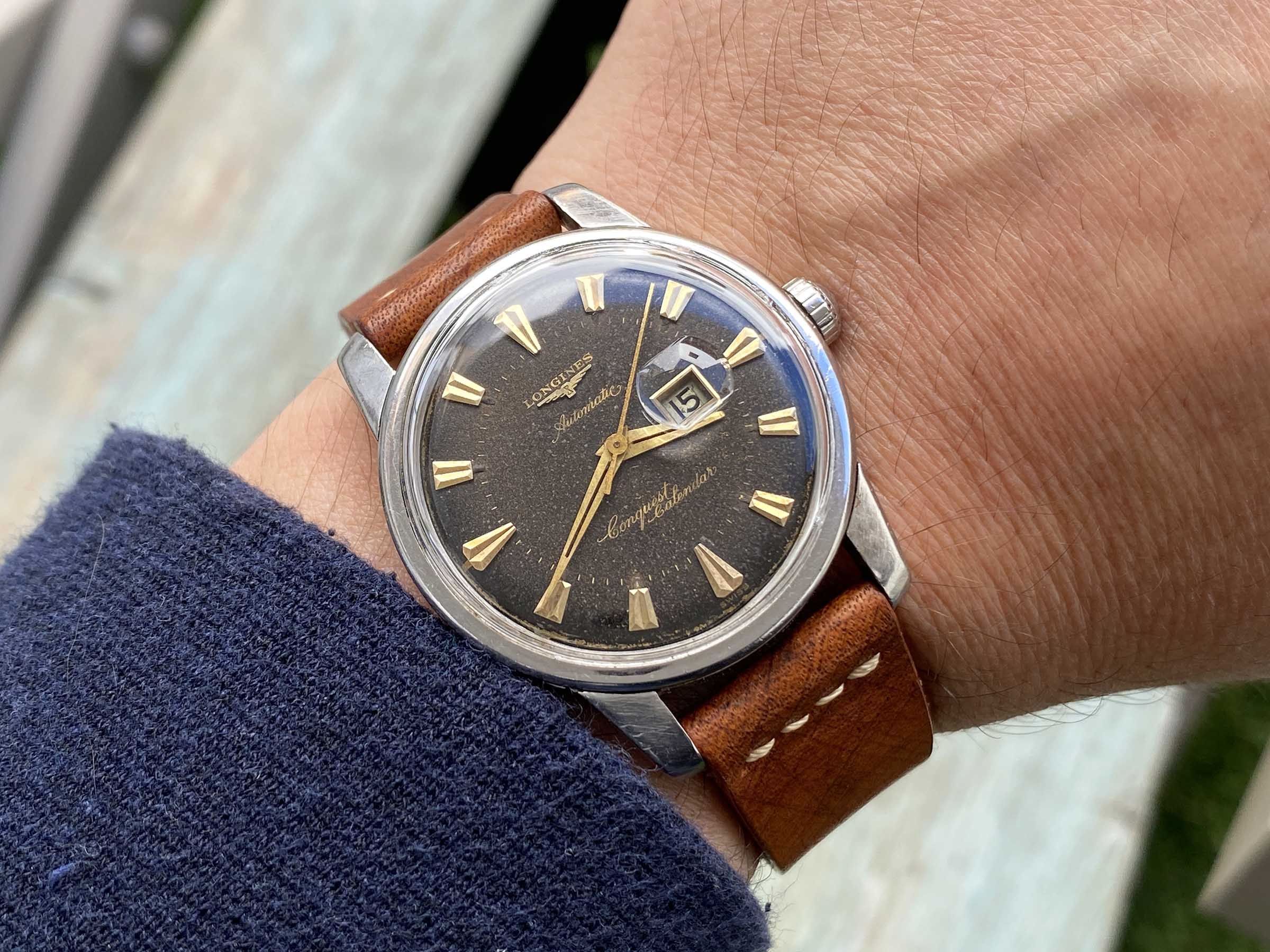 Longines conquest automatic vintage best sale