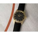 OMEGA SEAMASTER Vintage Swiss automatic watch Cal. 501 Ref. 2846-2848 SC 14K SOLID GOLD (0.585) *** BLACK DIAL ***