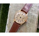 RAVIS Reloj cronógrafo suizo vintage de cuerda 18K 0.750 Solid gold Cal. Landeron 48 *** PRECIOSO ***
