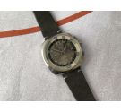 MONDIA MEMORY PARKING WORLD TIME Reloj Vintage suizo automático Cal. AS 1882/83 *** OVERSIZE ***