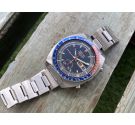 SEIKO POGUE WATER 70M PROOF 1971 Automatic vintage chronograph watch Cal. 6139B JAPAN J Ref. 6139-6002 *** PEPSI BEZEL ***