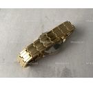ELASTIC GOLDEN FIVE PARTS BRACELET Vintage Stainless Steel Watch Strap *** From 16 mm to 22 mm ***