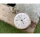 LONGINES PULSOMÈTRE 1912 Reloj suizo antiguo de cuerda. Plata 0,900. Cal. 19.73 N. COLECCIONISTAS *** 5 GRANDS PRIX ***