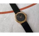 N.O.S. NIVADA Reloj vintage suizo de cuerda Cal. AV 423 NUEVO DE ANTIGUO STOCK Ref. 3112 *** BLACK DIAL ***