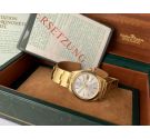 ROLEX OYSTER PERPETUAL DATE Ref. 1500 Reloj Vintage suizo automático 1978 Cal. 1570 Oro Amarillo 18K *** CAJA Y PAPELES ***