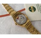 ROLEX OYSTER PERPETUAL DATE Ref. 1500 Reloj Vintage suizo automático 1978 Cal. 1570 Oro Amarillo 18K *** CAJA Y PAPELES ***