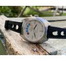 AQUASTAR GENÈVE REGATE Ref. 9851 Vintage Swiss automatic chronograph watch Lemania 1345 OVERSIZE *** PRECIOUS ***