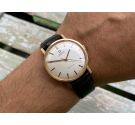 N.O.S. OMEGA GENÈVE Reloj suizo antiguo automático Ref. 161.009 Cal. 552 PLAQUÉ OR *** NUEVO DE ANTIGUO STOCK ***