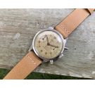 MULCO PRIMA SPILLMAN Vintage swiss hand winding chronograph watch Cal. Valjoux 22. JUMBO *** TROPICALIZED DIAL ***