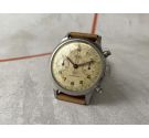 MULCO PRIMA SPILLMAN Reloj cronógrafo suizo antiguo de cuerda Cal. Valjoux 22. JUMBO *** DIAL TROPICALIZADO ***