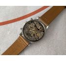 MULCO PRIMA SPILLMAN Reloj cronógrafo suizo antiguo de cuerda Cal. Valjoux 22. JUMBO *** DIAL TROPICALIZADO ***