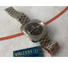 N.O.S. FESTINA Antique Swiss automatic watch LARGE SIZE 10 ATM Cal. ETA 2788 *** NEW OLD STOCK ***
