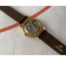 ENICAR TRIPLE DATE Ref. 160B Reloj suizo antiguo suizo de cuerda TRIPLE CALENDARIO *** DIAL TROPICALIZADO ***