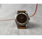 UNIVERSAL GENEVE POLEROUTER Swiss vintage automatic watch Ref. 20368/1 Cal. 218-9 CHOCOLATE *** TROPICALIZED DIAL ***