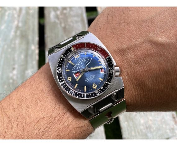 ZRC 300 SPATIALE Vintage automatic watch DIVER Cal. PUW 1463 FRENCH NAVY *** ICONIC WATCH ***