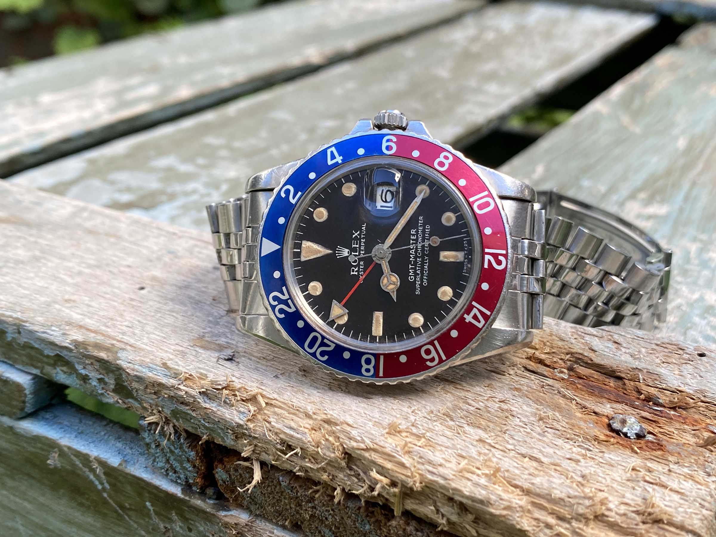 ROLEX OYSTER PERPETUAL GMT-MASTER MK1 1968 Ref. 1675 Vintage 